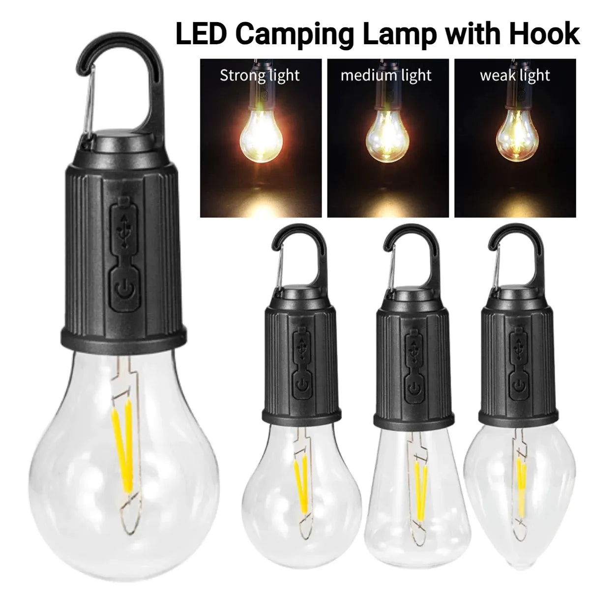 LED Camping Rechargeable Bulb