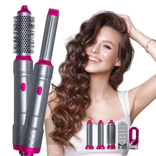 5 IN 1 HAIRDRYER STYLER BRUSH