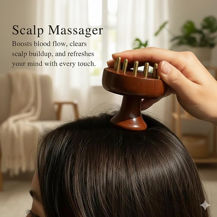 Kansa Head Massager