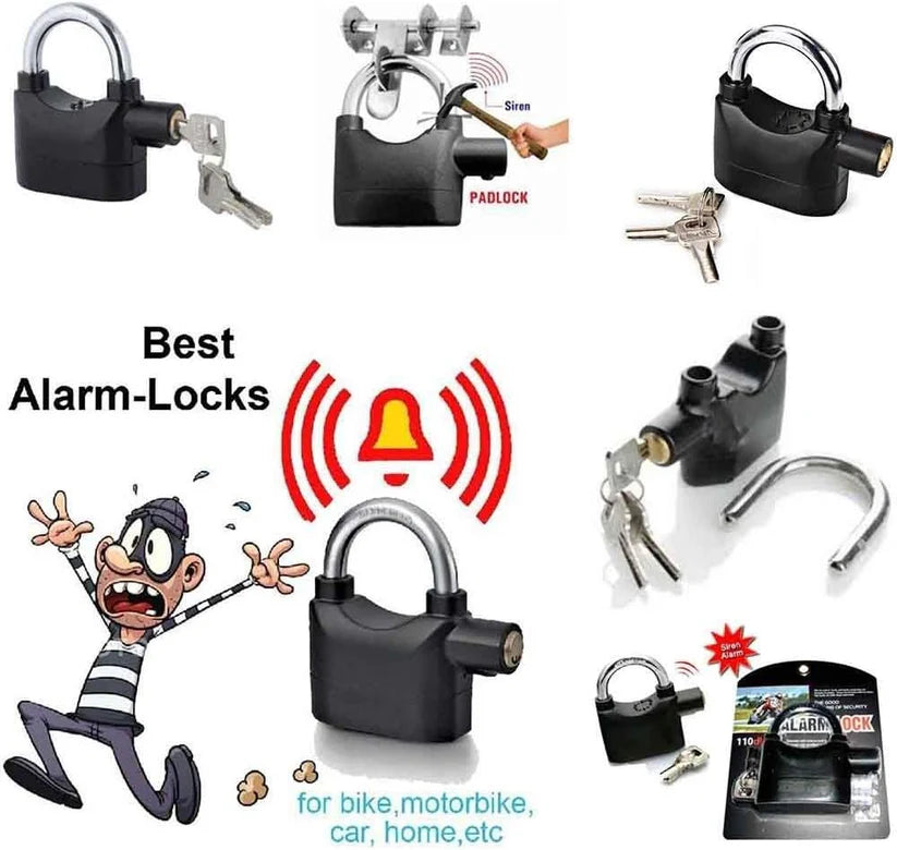 Anti-Theft Alarm Lock