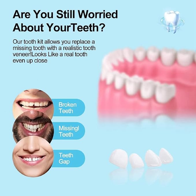 Moldable False Teeth