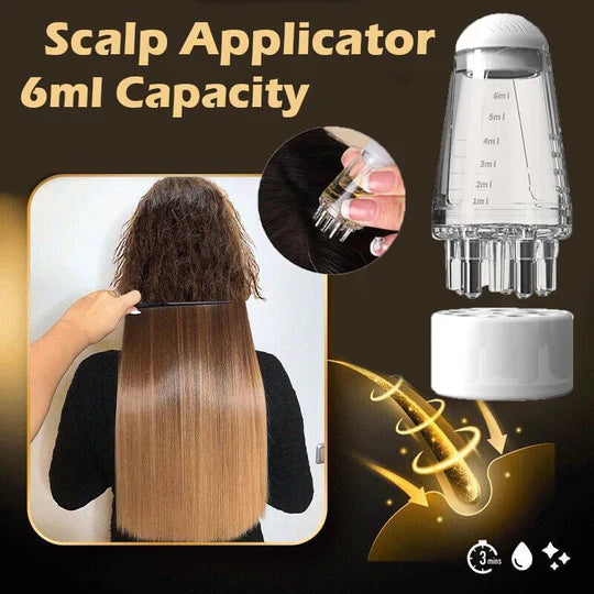 Scalp Applicator Comb, Hair Scalp Oil