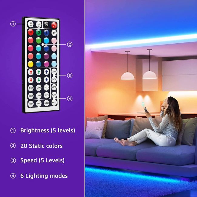 RGB LED Strip Light 5 meters