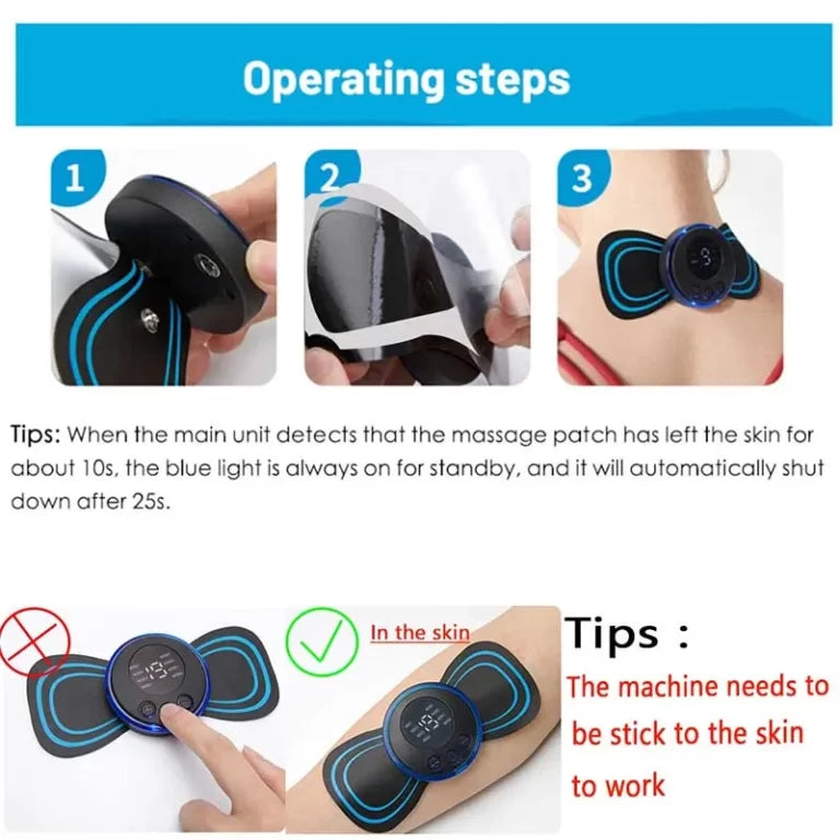 EMS Mini Massager With Remote