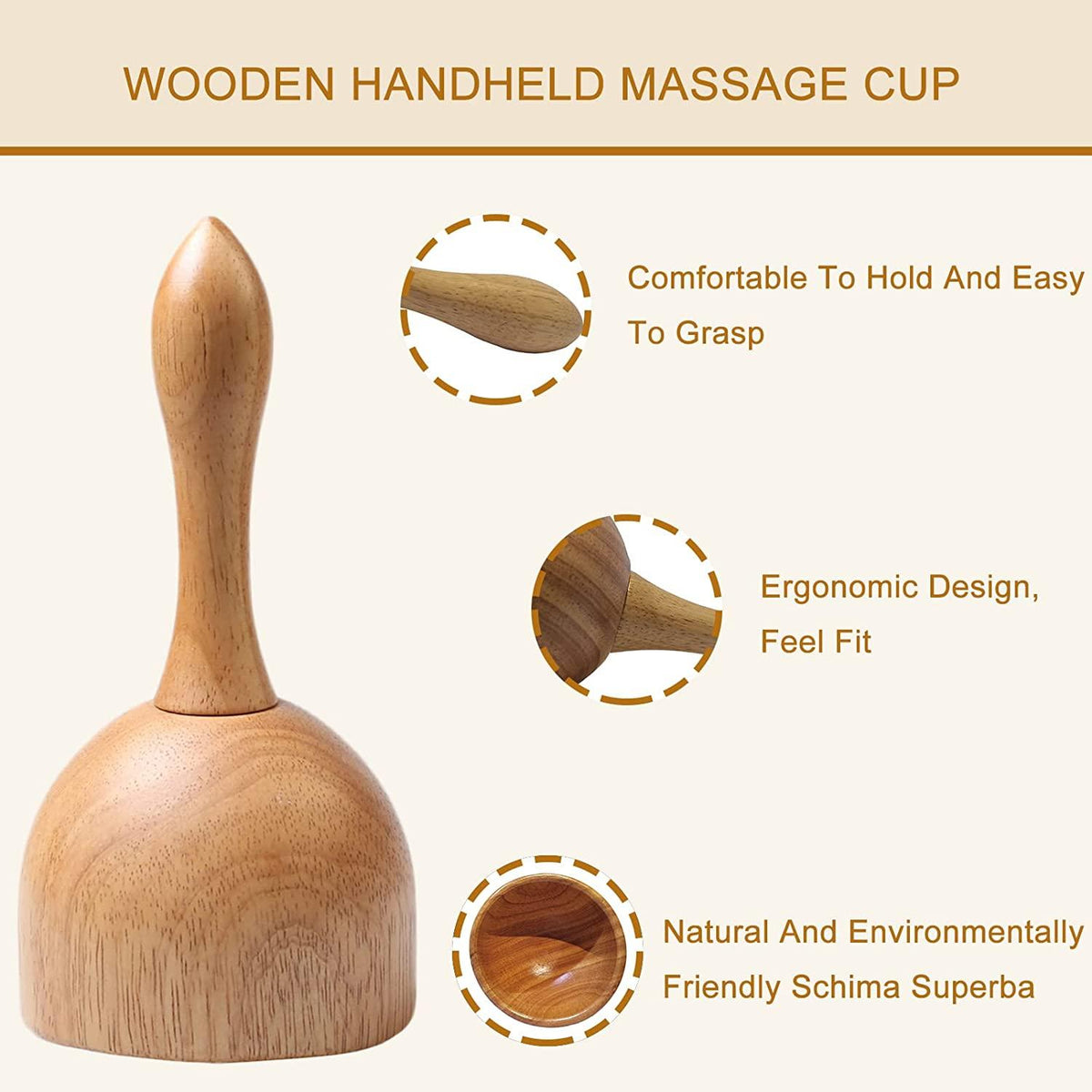 Wood Therapy Suction Cup