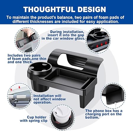 Car Window Cup Holder