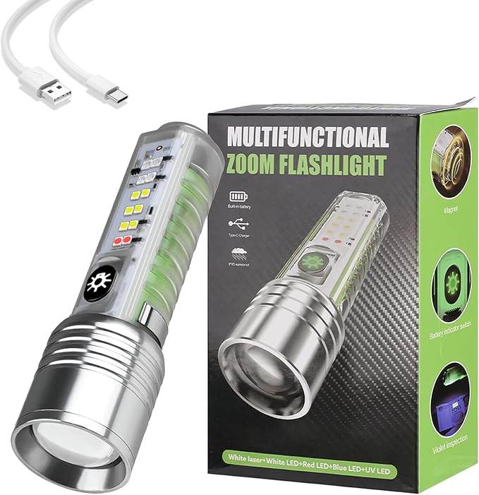 Zoomable LED Flashlight