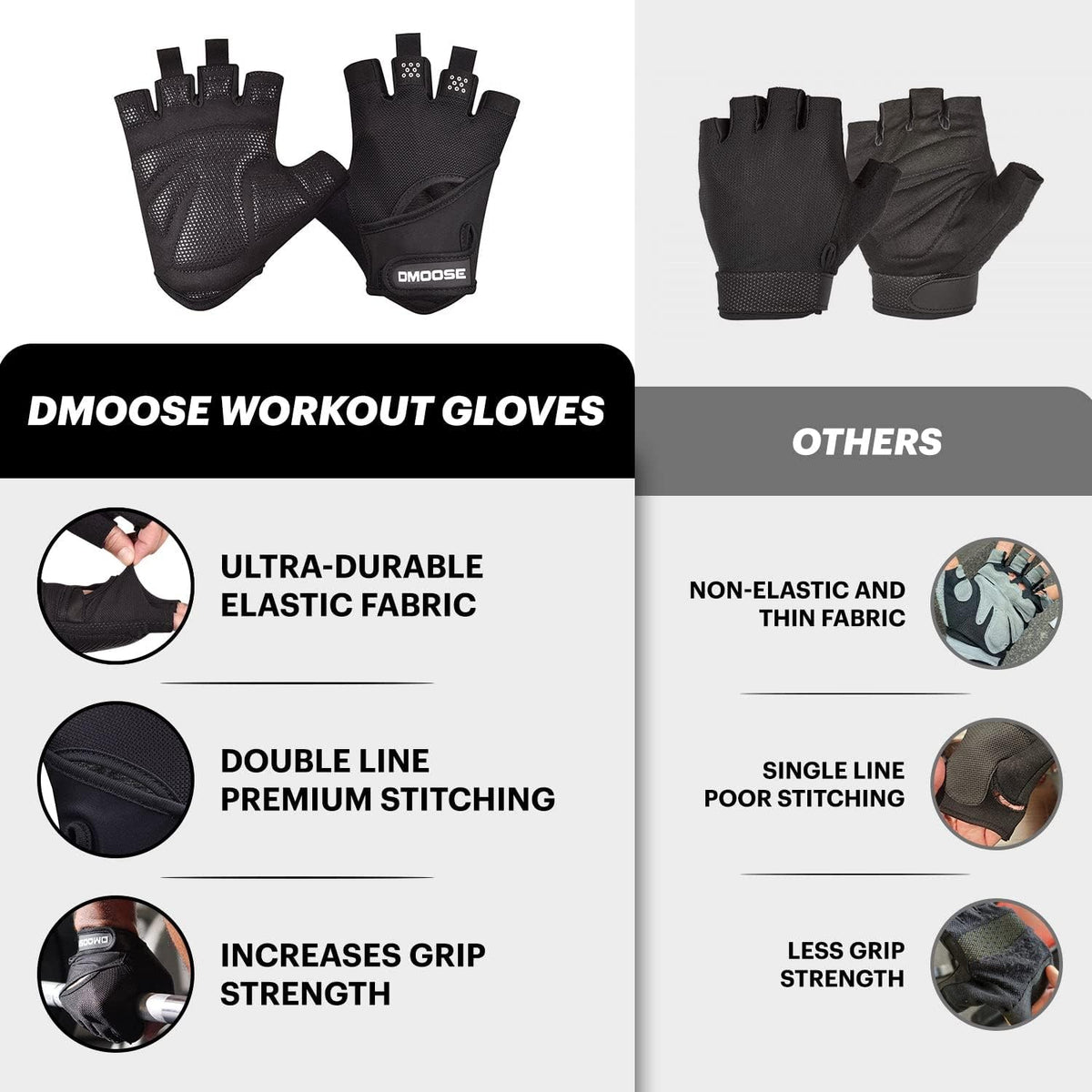 Half Finger Aid Gloves