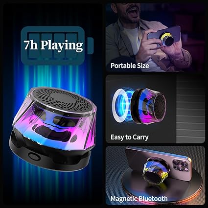 RGB Wireless Magnetic Speaker