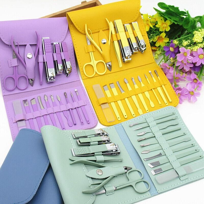 16 PCS Stainless Steel Manicure Pedicure Set