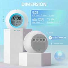 7 Color Changing Wake Up Digital Alarm Clock