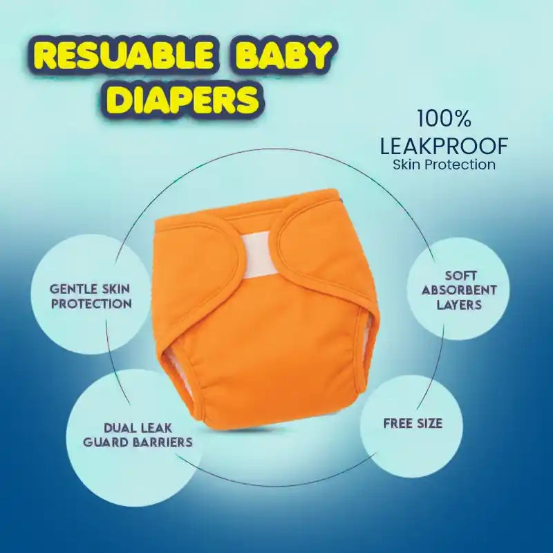 Kids 300x Reusable Comfy Diaper