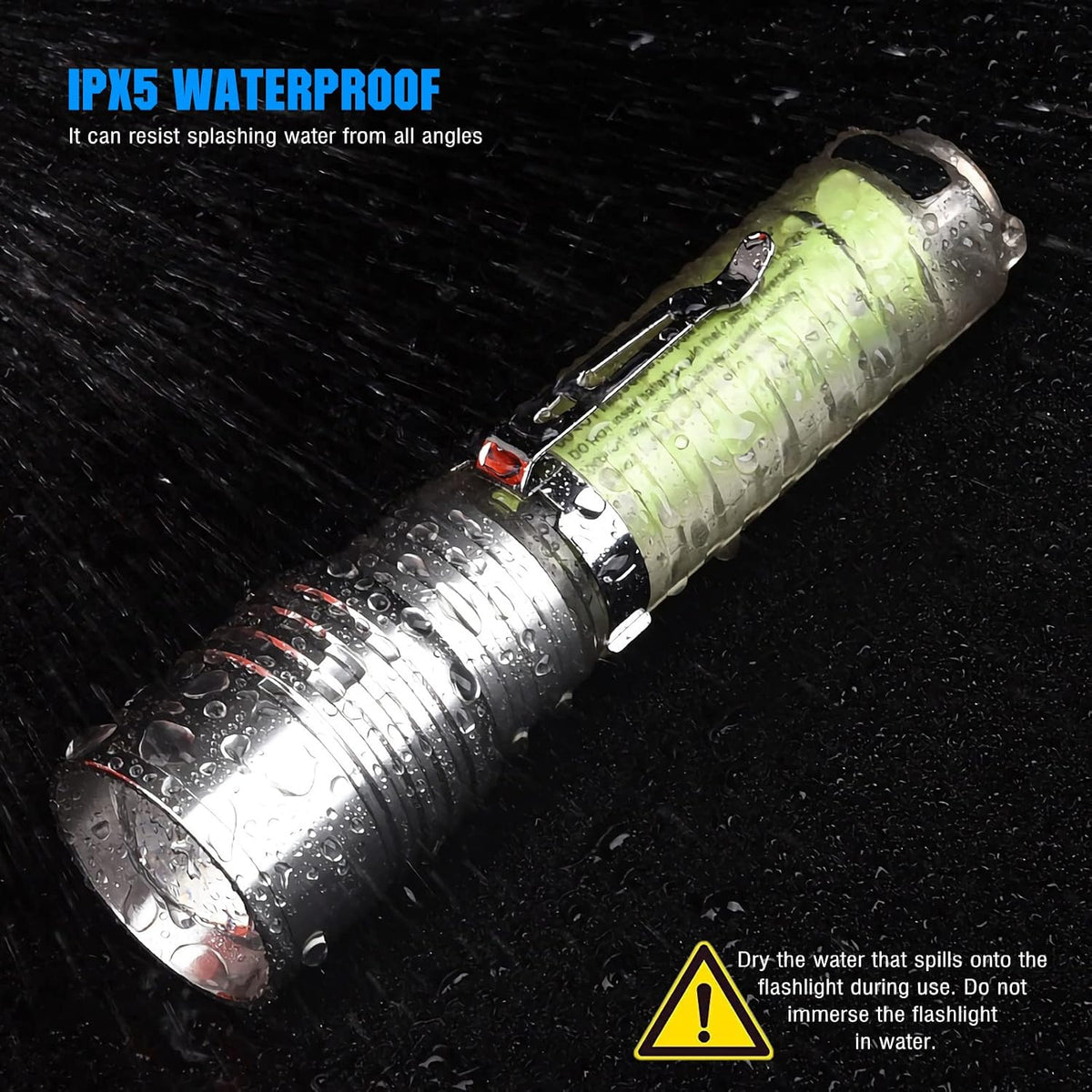 Zoomable LED Flashlight