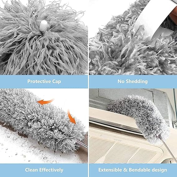 Long Handle Cleaning Fan Duster