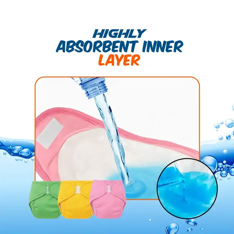 Kids 300x Reusable Comfy Diaper