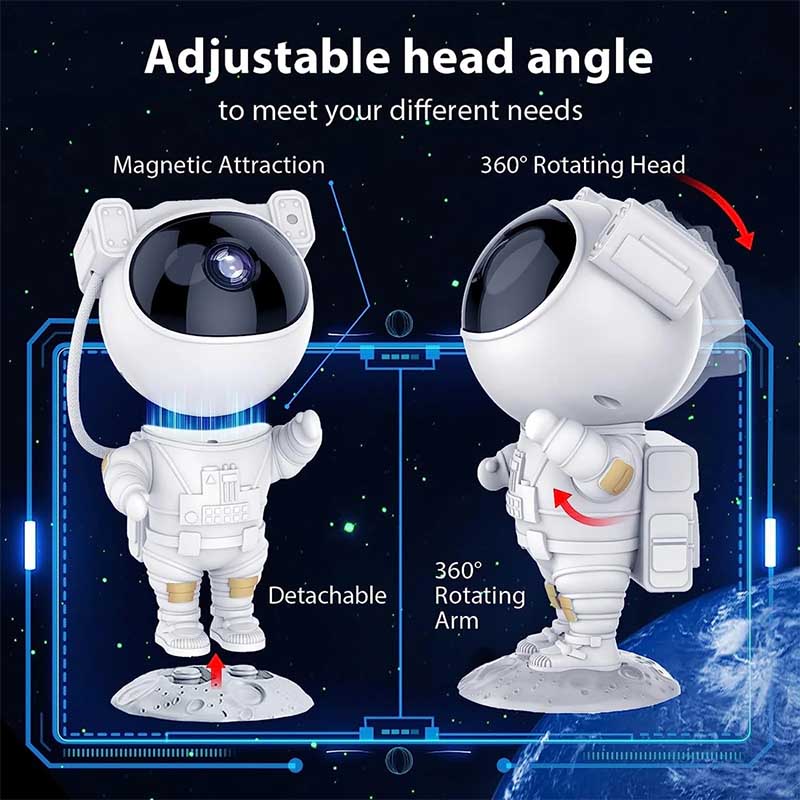 Astronaut Galaxy Star Projector