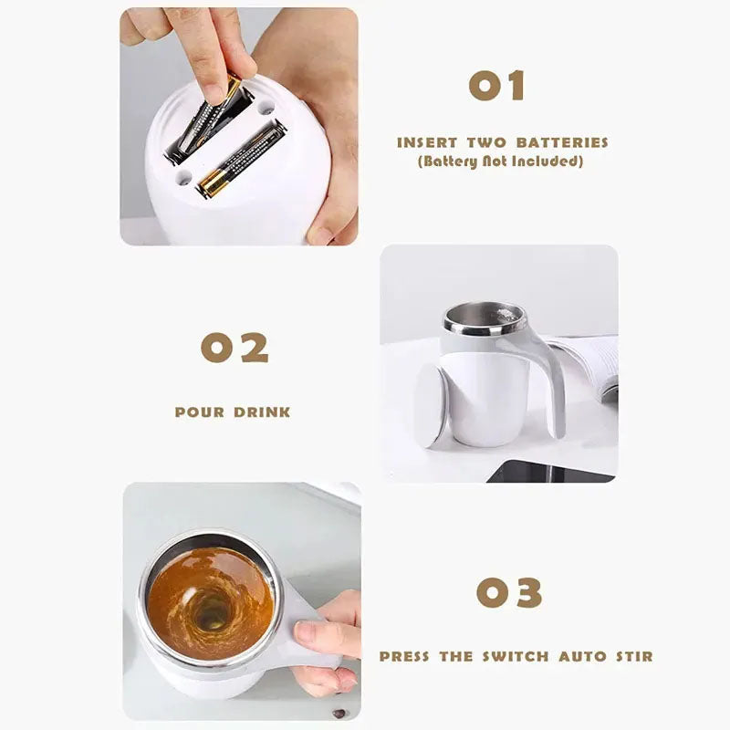 Automatic Mixing Cup Stirring Coffee Mug