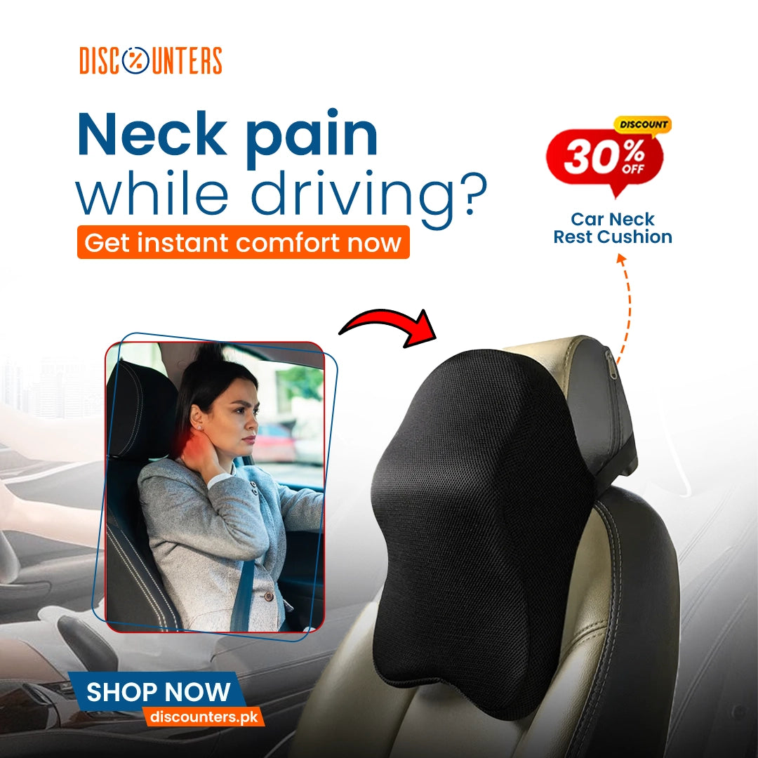 Car Seat Headrest Neck Rest Cushion