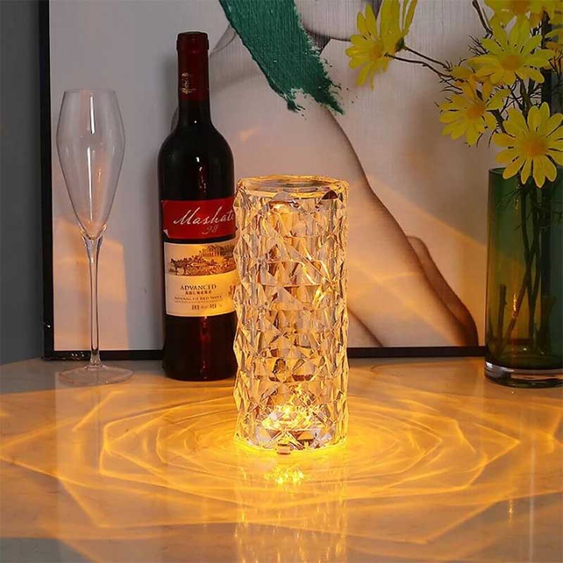 Crystal Diamond Lamp