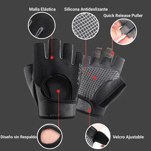 Half Finger Aid Gloves