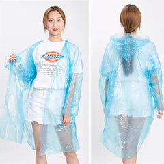 Disposable Rain Coat with Storage Ball