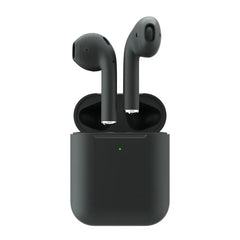 Earpods 2nd Generation with wireless charging case and Pop up window (Black)