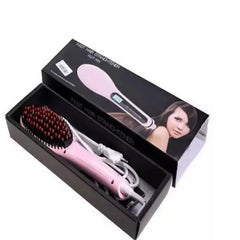 Fast Straightening Electric Hair Comb LCD Display Digital Heating