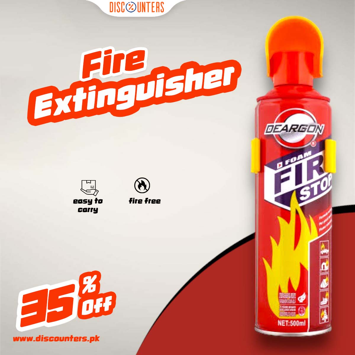 Fire Extinguisher-Urjent Fire Stopper