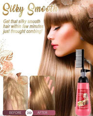 Hair Straight Cream With Comb