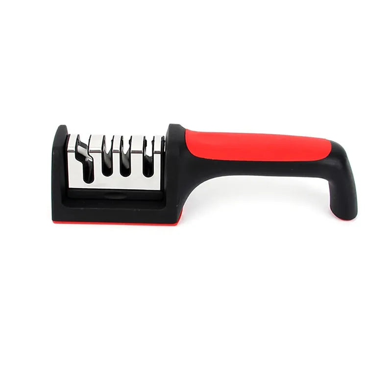 Handheld Multi-function Knife Sharpener With Non-slip Base