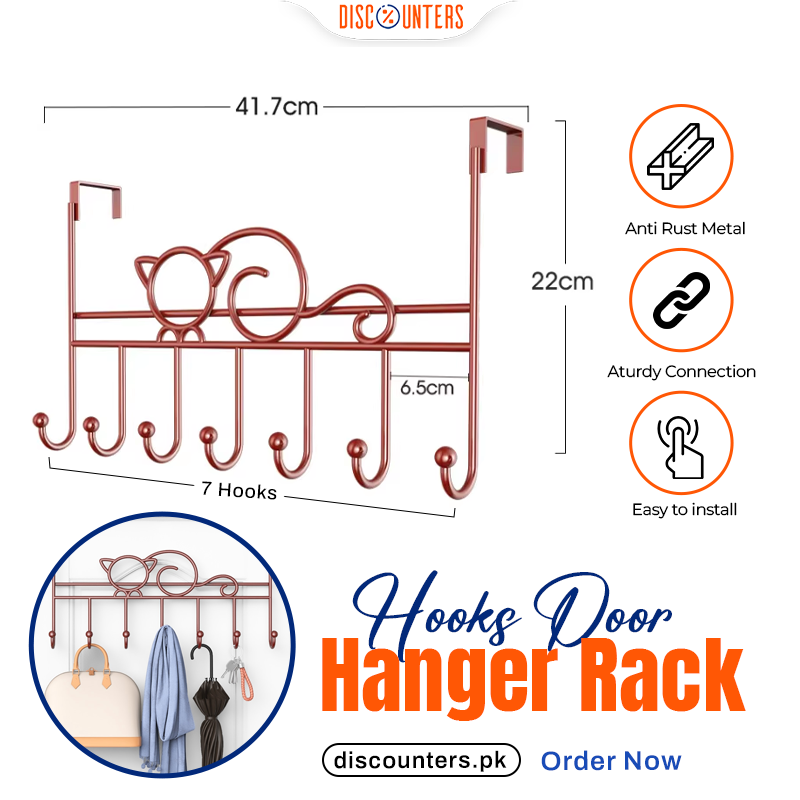 Hooks Door Hanger Rack