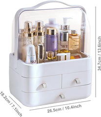 Plastic Cosmetic Drawer Storage Box