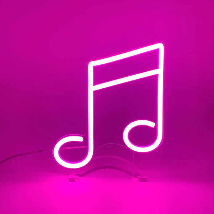 MINI MUSIC NOTE NEON SIGN