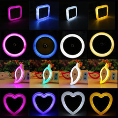 Night Sensor Light (Square, Heart, Leaf & Circle)