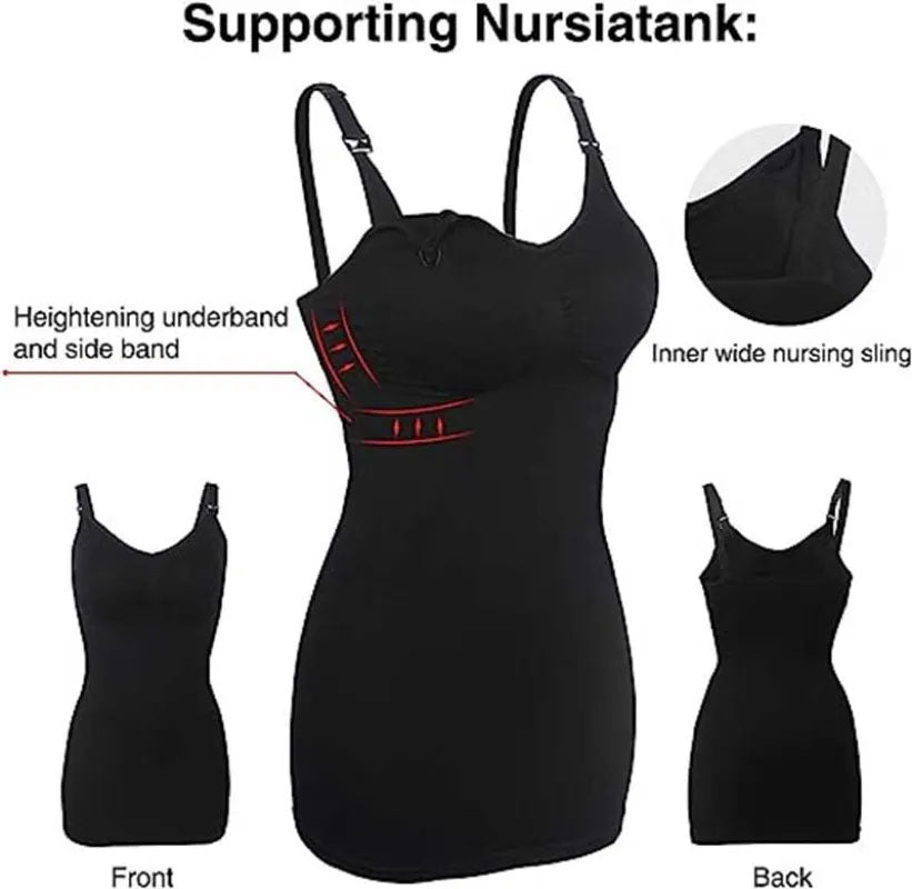 Seamless Nursing Cami Tank Top