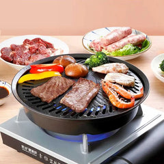 Smokeless Barbecue Grill Pan