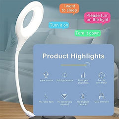 Smart Voice Control USB Night Light Lamp