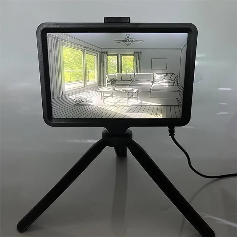 Tripod Frame Lamp