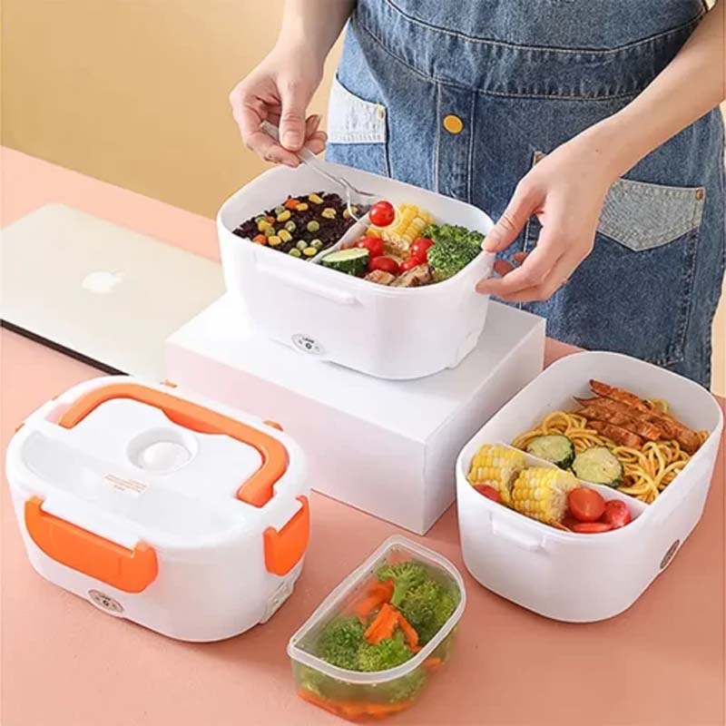 Portable Heated Electric Lunch Box