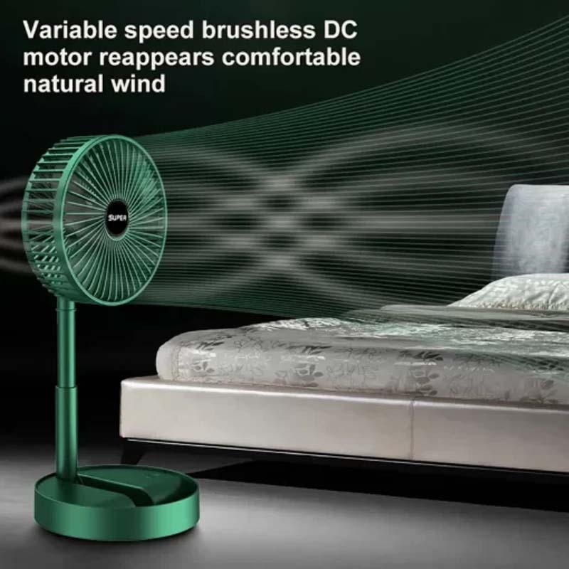 Portable Rechargeable Low Noise Telescopic Fan