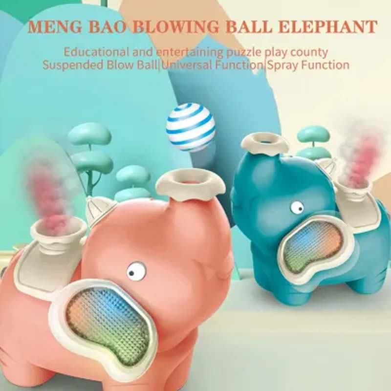 Blowing Ball Baby Elephant