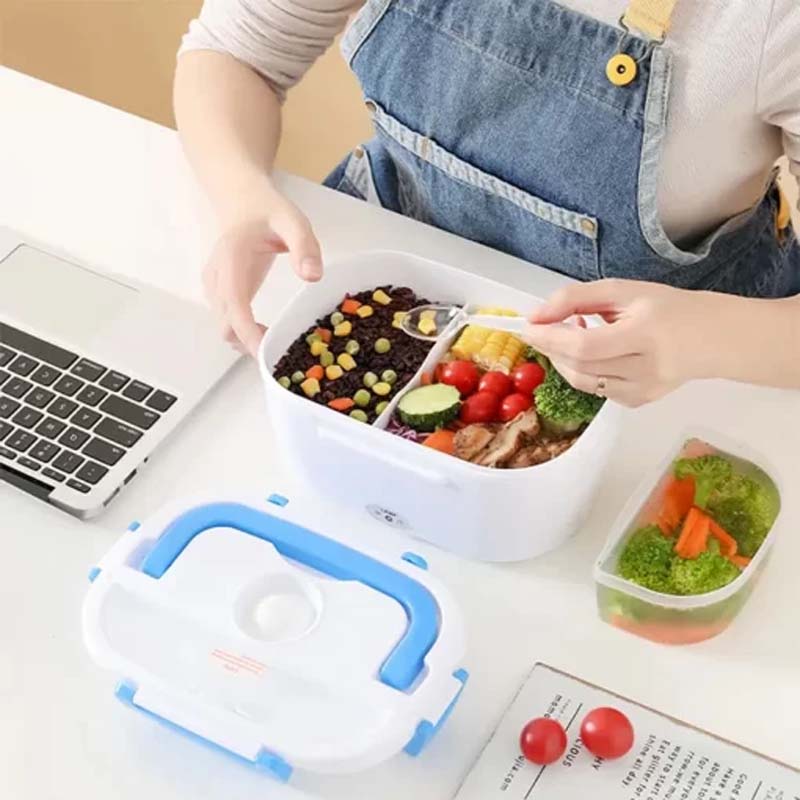 Portable Heated Electric Lunch Box