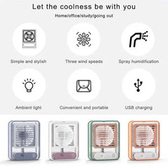 Desktop Humidification Mist Fan