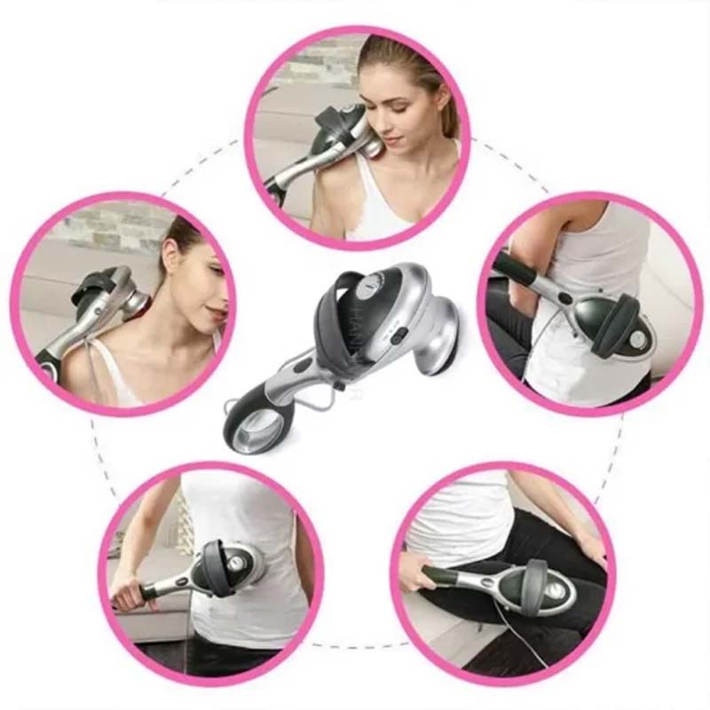 Hand Held Massager with Infrared Head