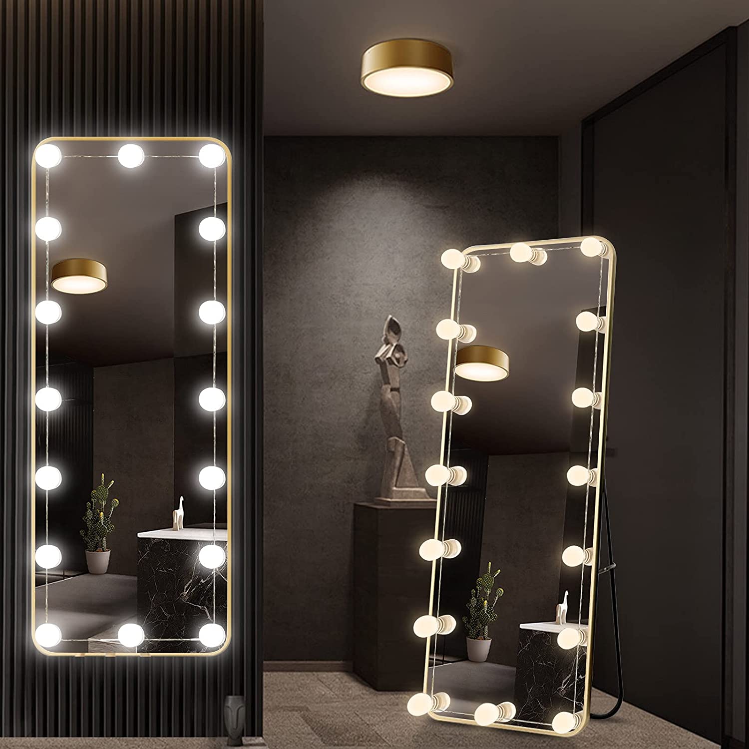 Vanity Mirror light 3 mode option (10pcs blubs)