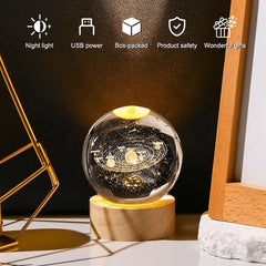 3D Led Crystal Ball