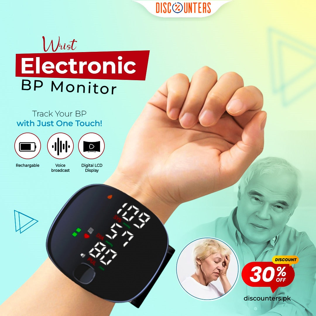 Wrist Electronic BP Monitor