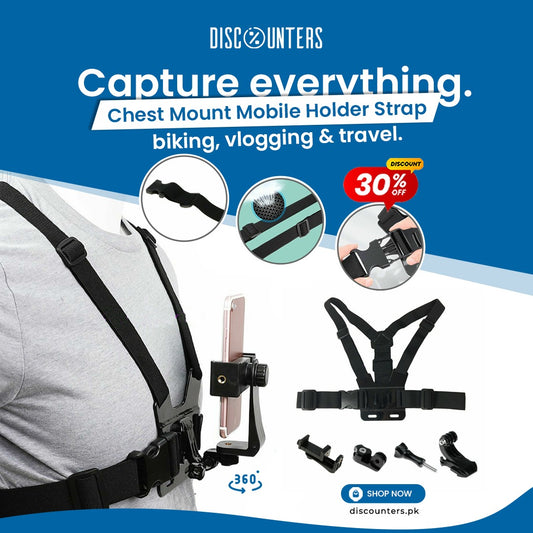 Chest Mount Mobile Holder Strap