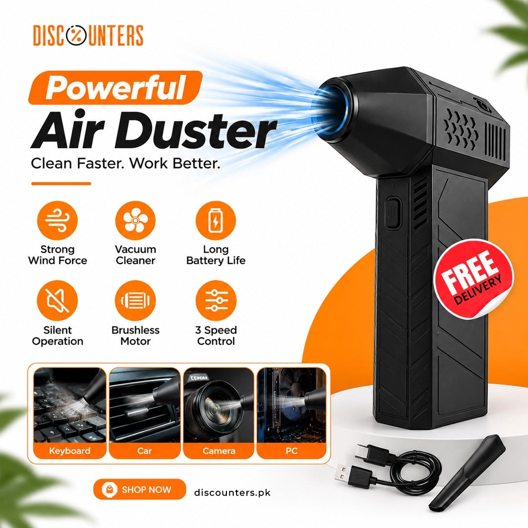 Electric Air Duster Jet Fan Blower