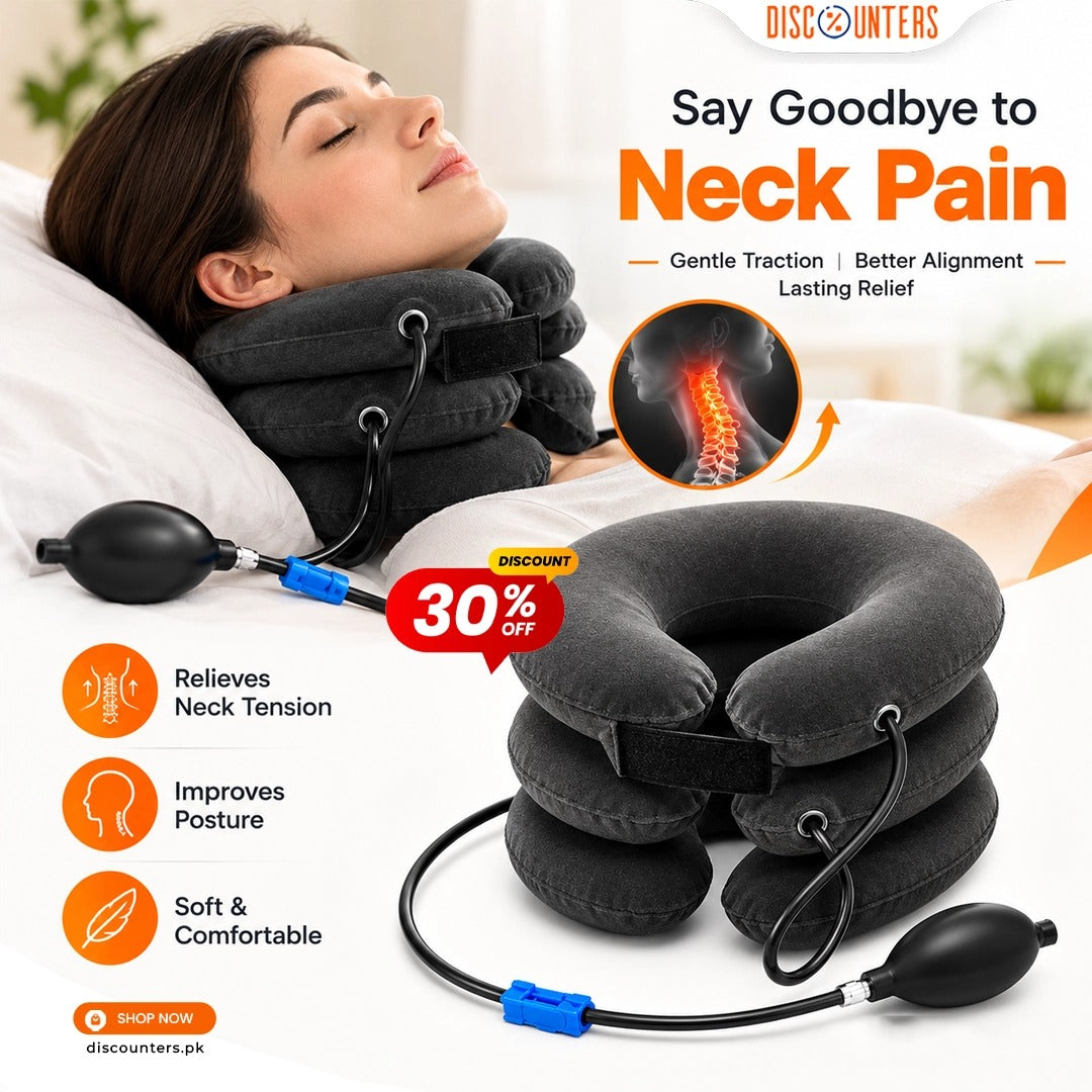 Cervical Spine Traction Neck Pillow